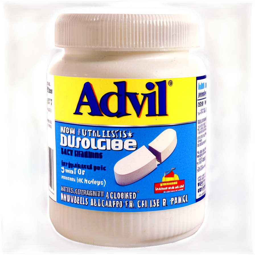 Advil Bottle Png 06212024 PNG Image