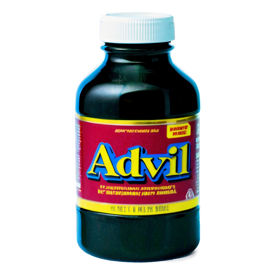 Advil Bottle Png 06212024 PNG Image