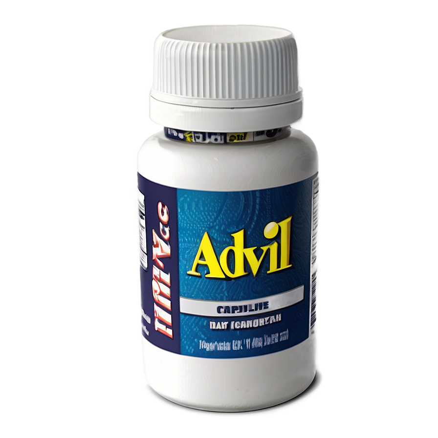 Advil Capsule Png 06212024 PNG Image