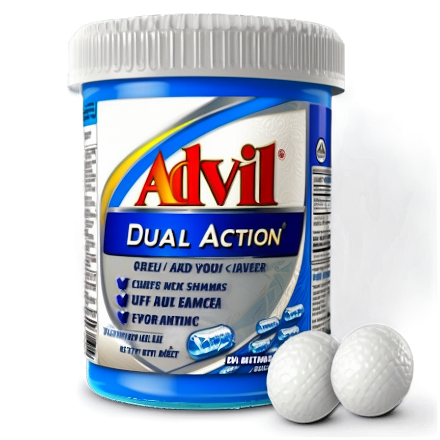 Advil Dual Action Png 40 PNG Image