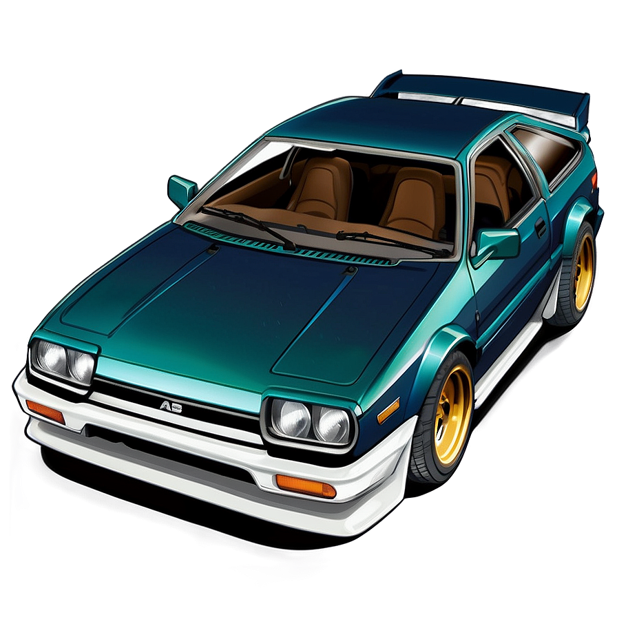 Ae86 Car Illustration Png 06242024 PNG Image