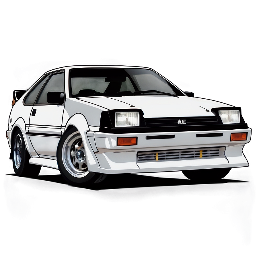 Ae86 Car Vector Png Vvj PNG Image