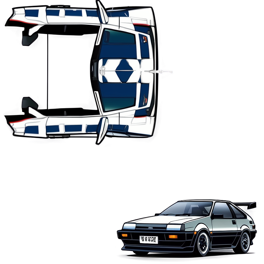 Ae86 Classic Outline Png 06242024 PNG Image