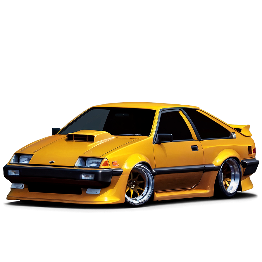 Ae86 Modified Car Png 27 PNG Image