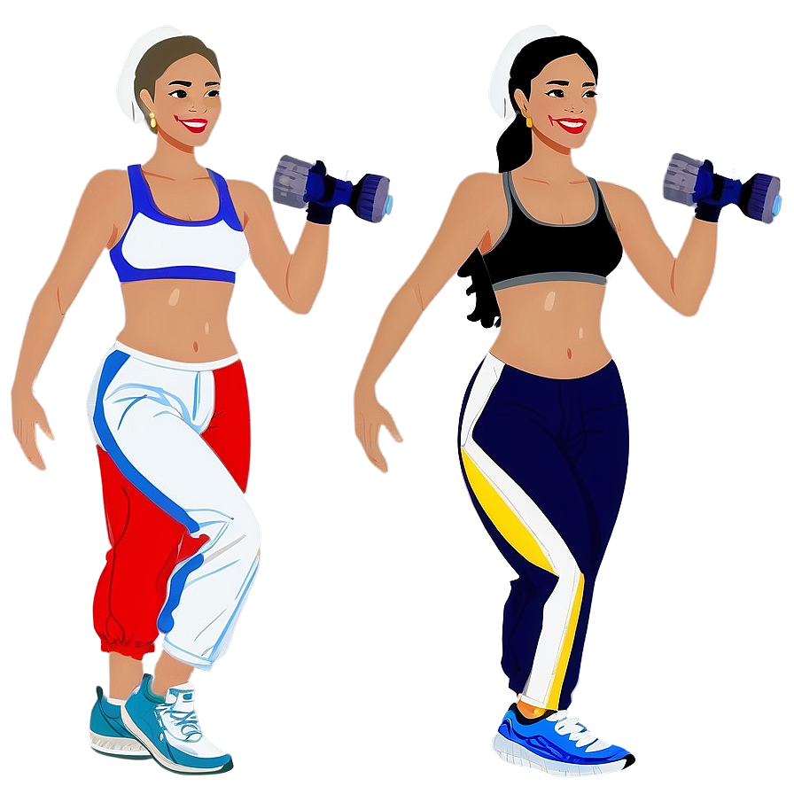 Aerobics Class Png Uvo86 PNG Image