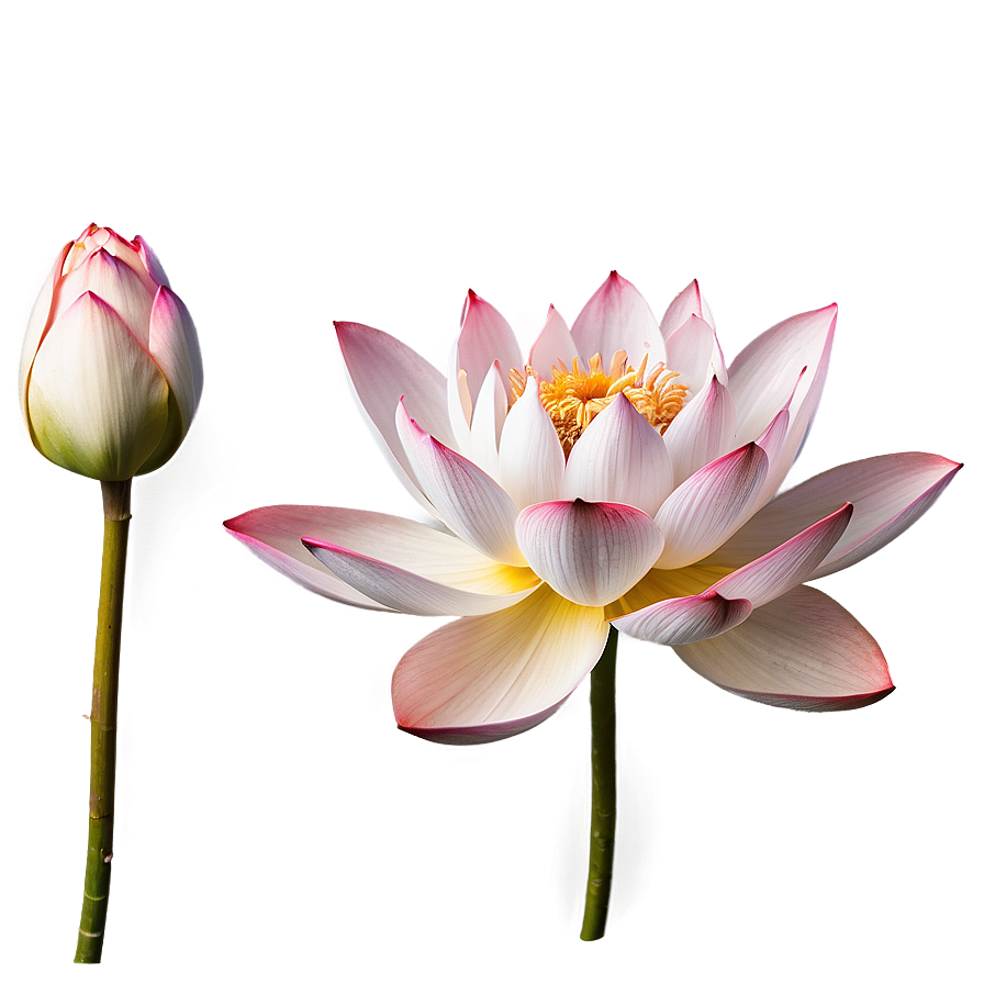 Aesthetic Blooming Lotus Png Uyc18 PNG Image