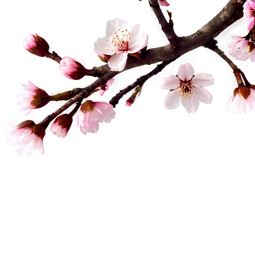 Aesthetic Cherry Blossom Png 06112024 PNG Image