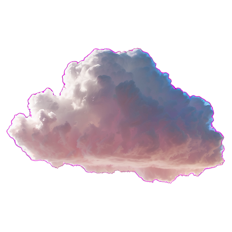 Aesthetic Cloud B PNG Image