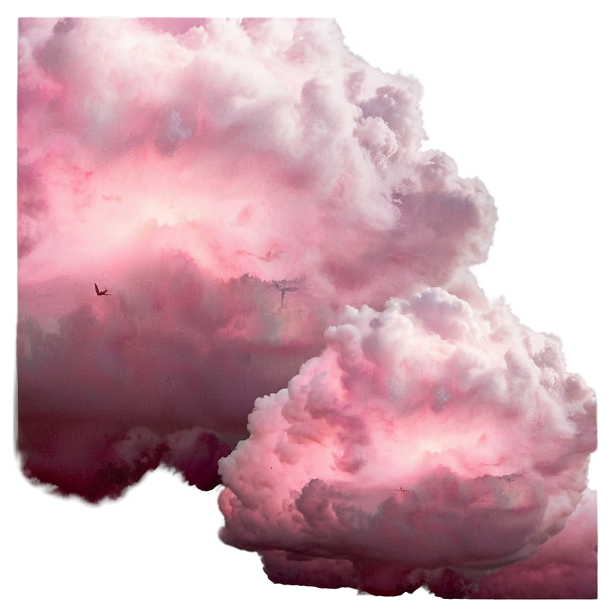 Aesthetic Cloud In Pink Sky Png 06252024 PNG Image