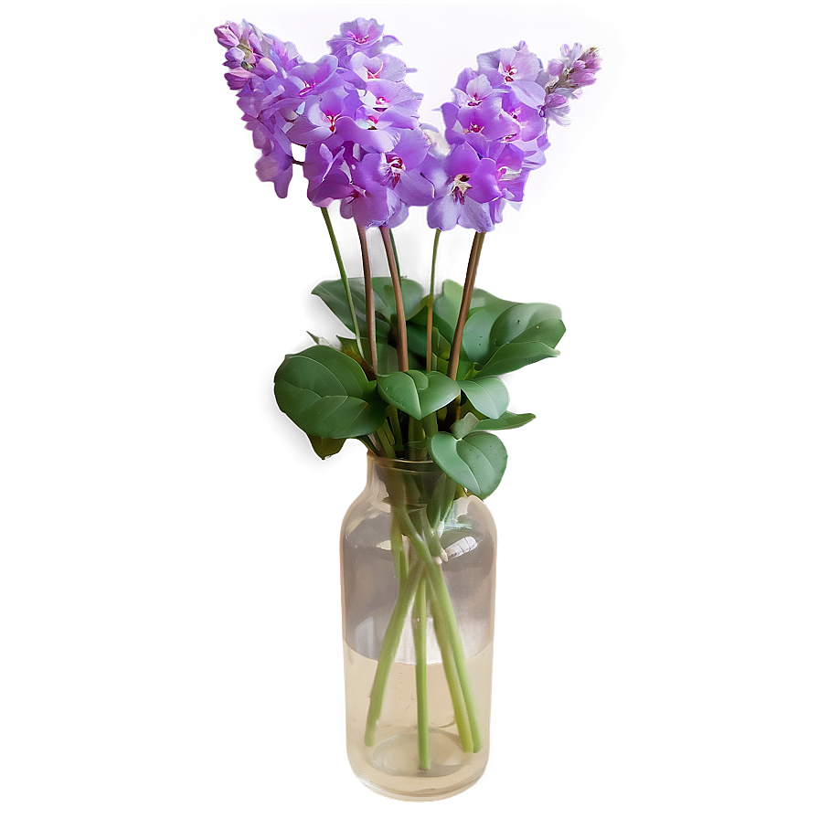 Aesthetic Flower In Vase Png 26 PNG Image