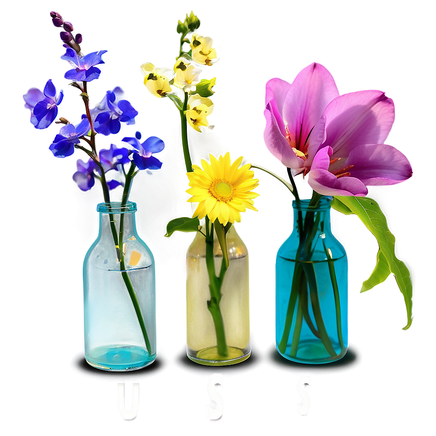 Aesthetic Flowers In Vase Png 06282024 PNG Image