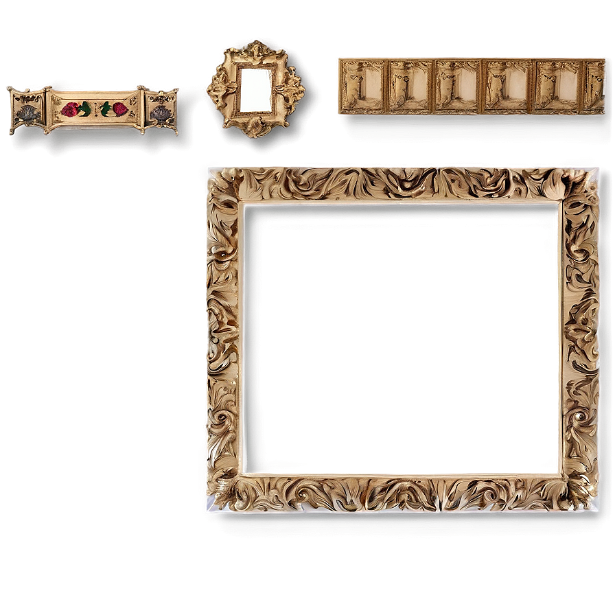 Aesthetic Frame Set Png 81 PNG Image