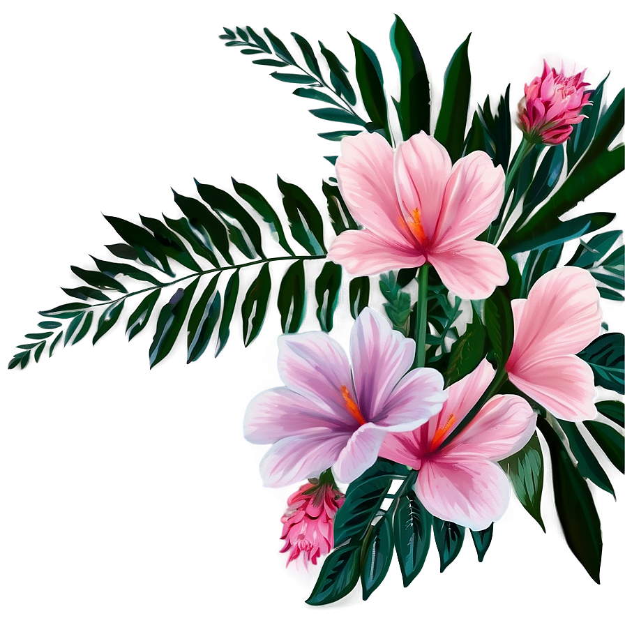 Aesthetic Minimalist Flowers Png Xiv PNG Image