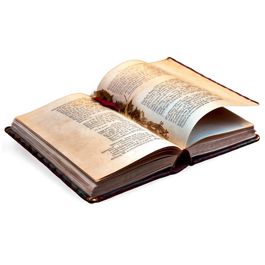 Aesthetic Open Book Png Gah PNG Image