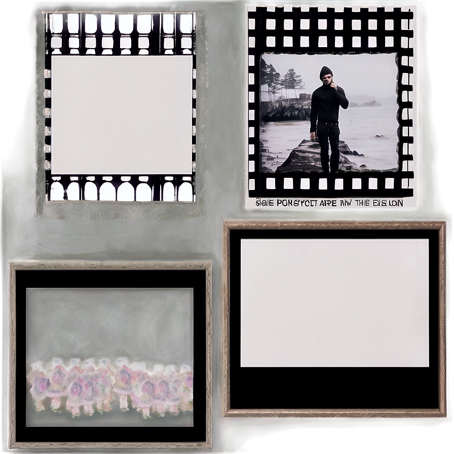 Aesthetic Polaroid Frame Template Png Hch PNG Image