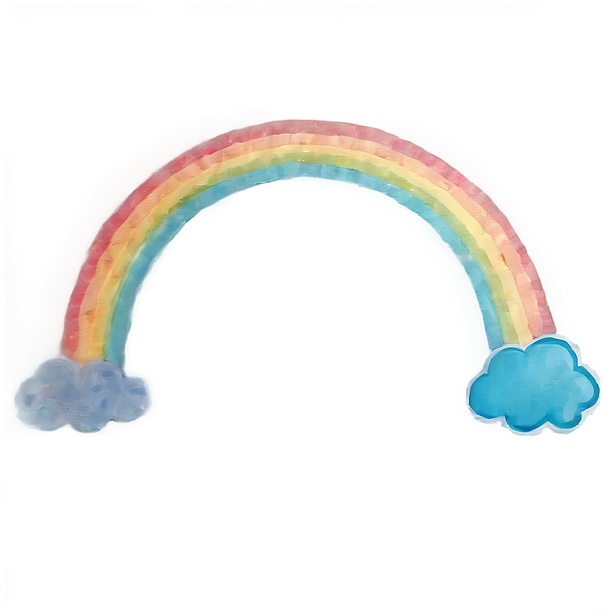 Aesthetic Soft Rainbow Png 06112024 PNG Image