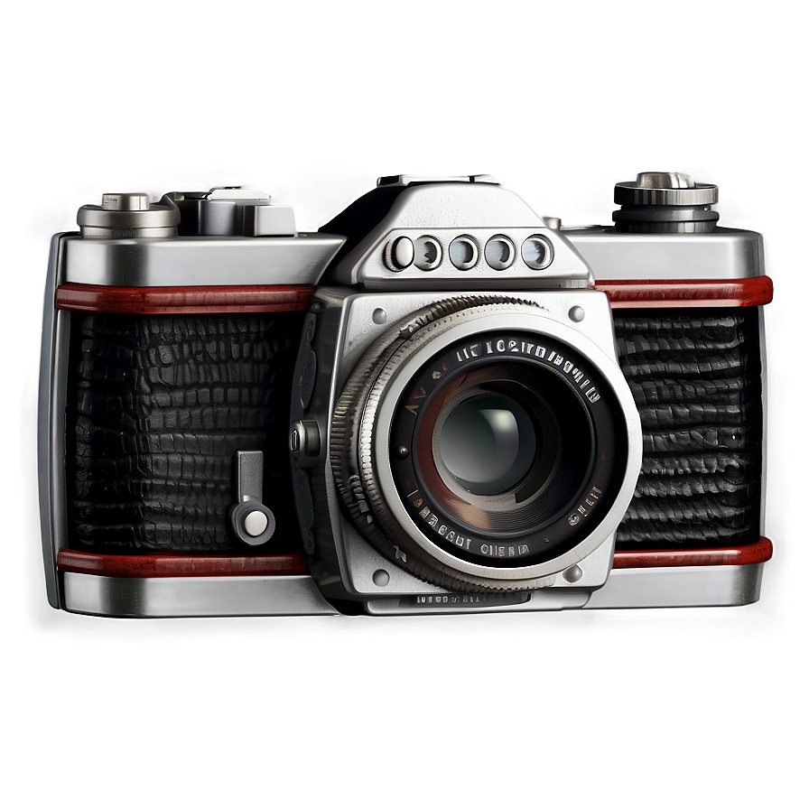 Aesthetic Vintage Camera Png Cca PNG Image