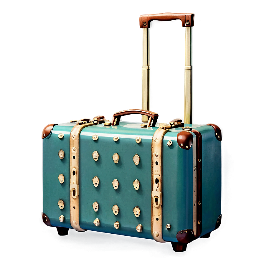 Aesthetic Vintage Suitcase Png Sno71 PNG Image