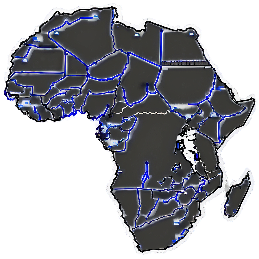 Africa Outline Icon Png Bjg46 PNG Image