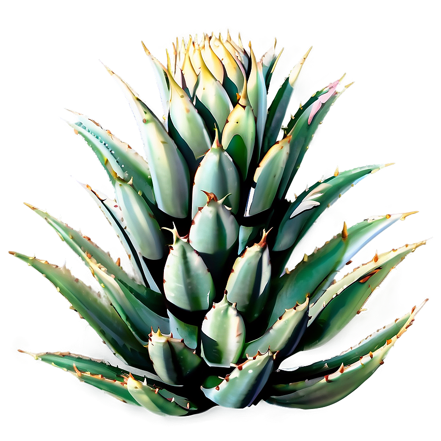 Agave Plant With Thorns Png Jcu70 PNG Image