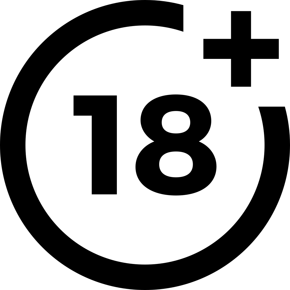 Age Restriction Symbol18 Plus PNG Image