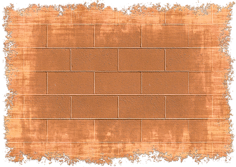 Aged Brick Wall Texture PNG Image