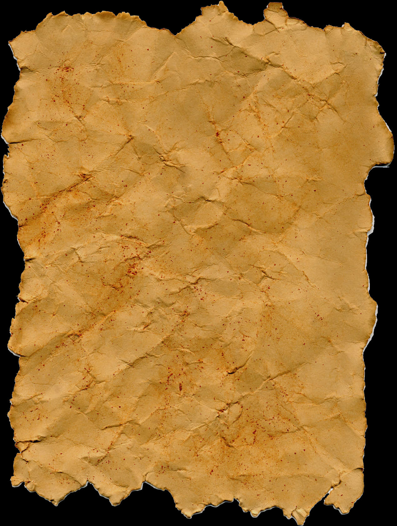 Aged Paper Texture PNG Image