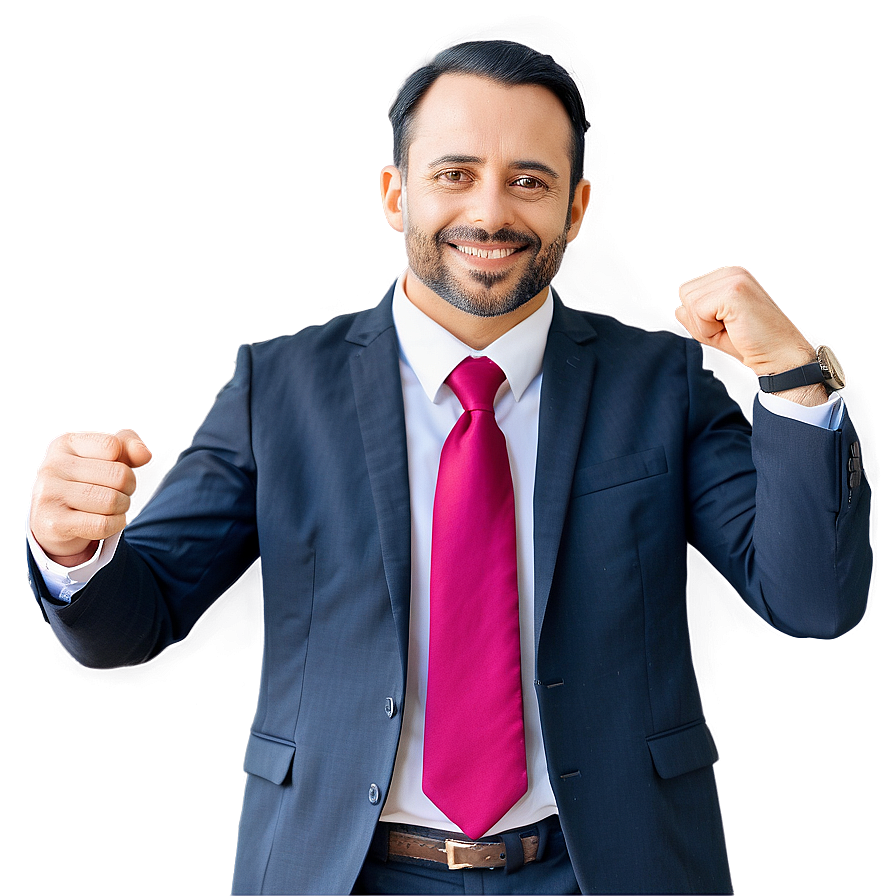 Agile Businessman Png Eak PNG Image