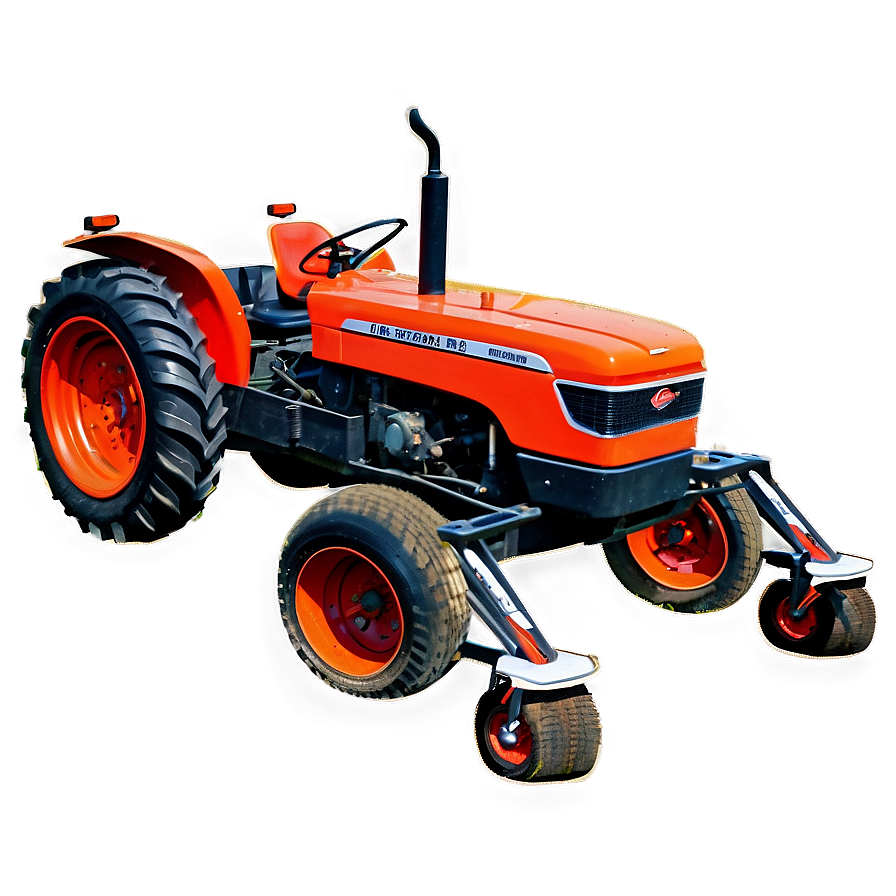 Agricultural Tractor Png Vst49 PNG Image