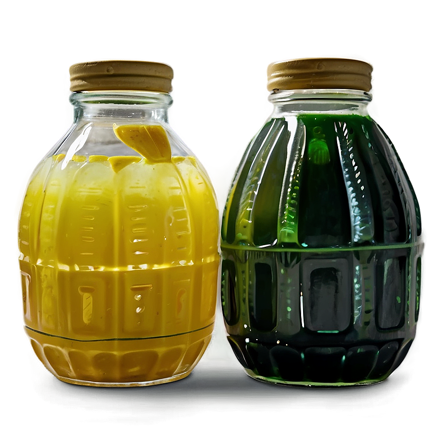 Aguas Frescas In Glass Bottles Png 06122024 PNG Image