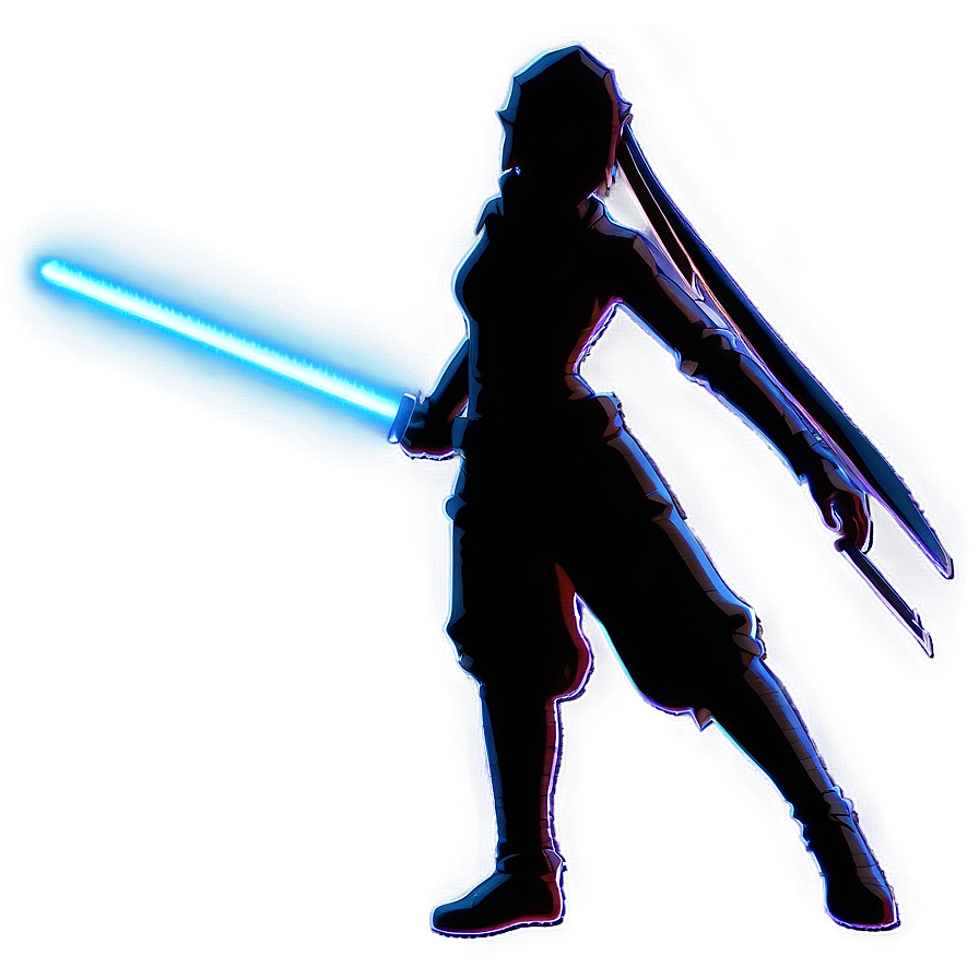 Ahsoka Tano Silhouette Png 06292024 PNG Image