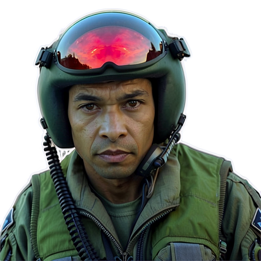 Air Force Pilot Png Fow PNG Image