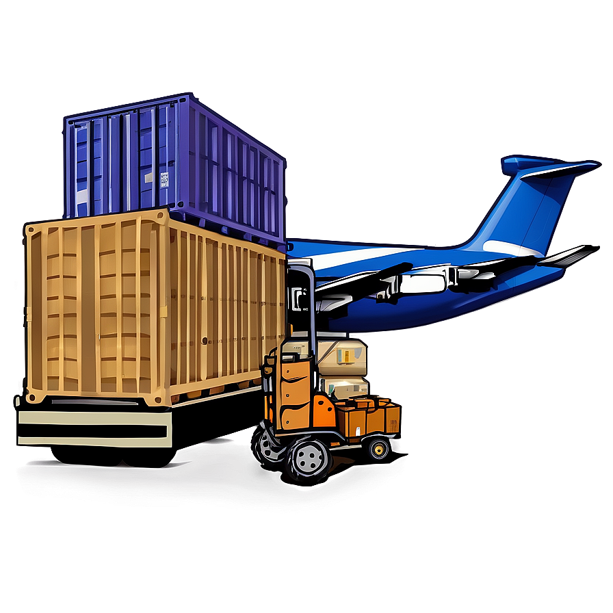 Air Freight Logistics Png Cxn69 PNG Image