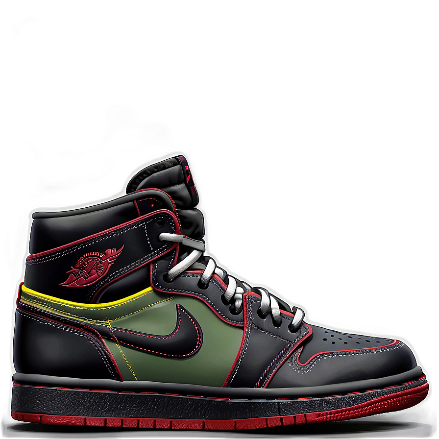 Air Jordan 1 Winterized Version Png Xis PNG Image