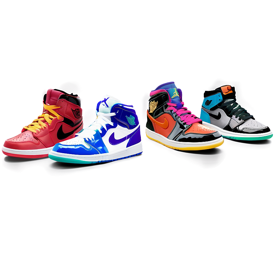 Air Jordan Retro Lineup Png 61 PNG Image