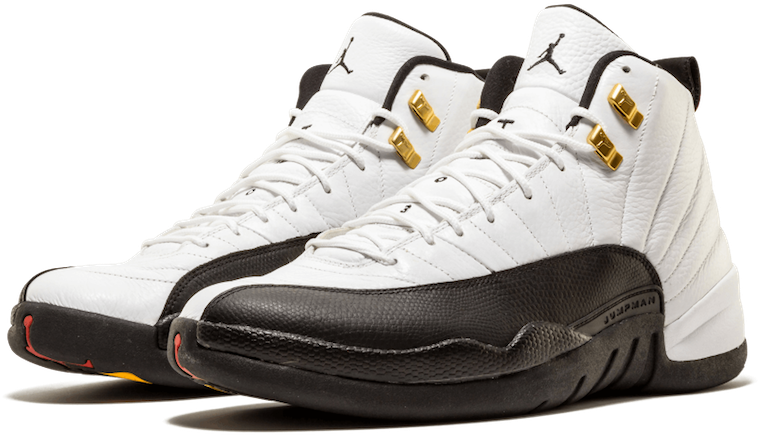 Air Jordan12 Retro Sneakers PNG Image