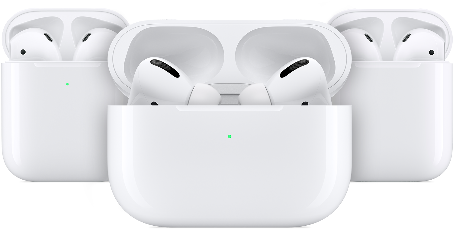 Air Pods Generation Comparison PNG Image