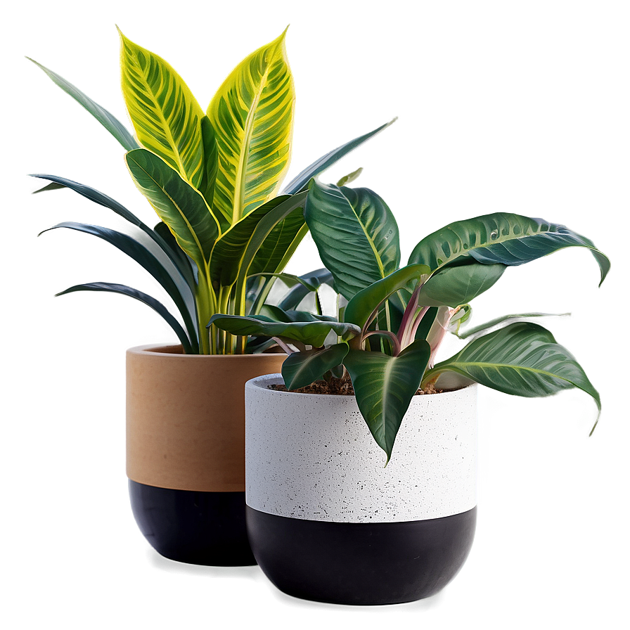 Air Purifying Potted Plants Png Ooy56 PNG Image