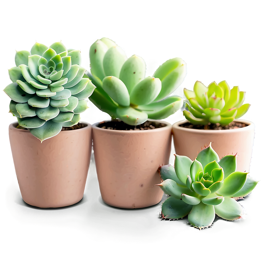 Air Purifying Succulents Png 34 PNG Image