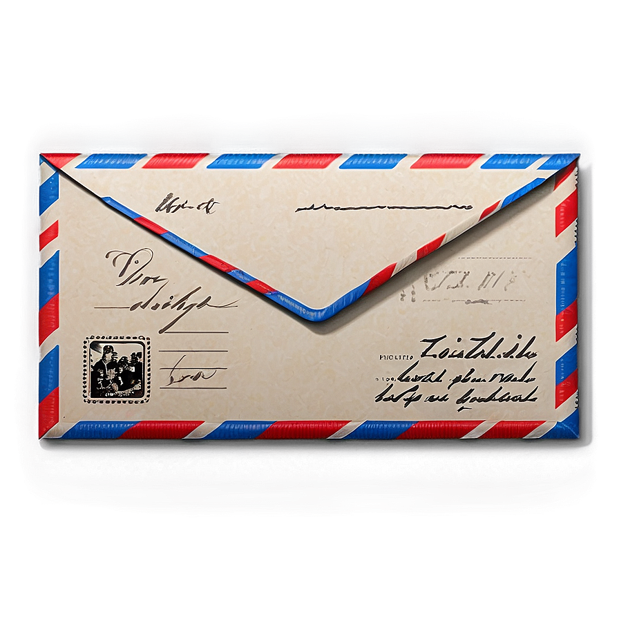 Airmail Envelope Png Vhs PNG Image