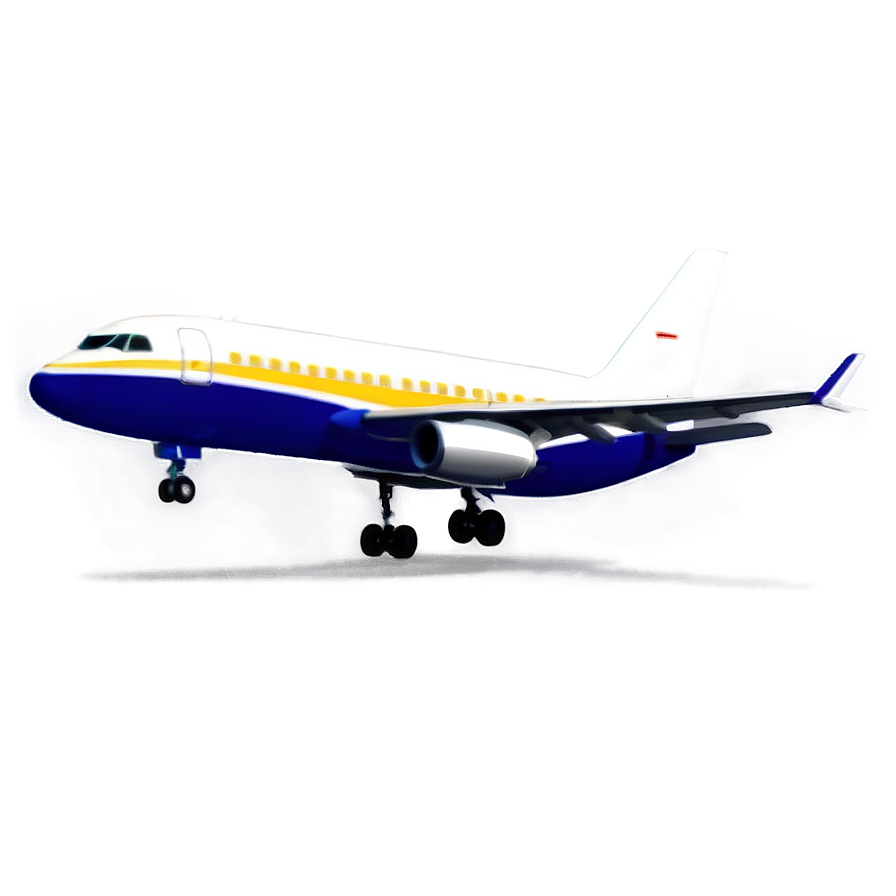 Airplane At Night Png Qxc PNG Image