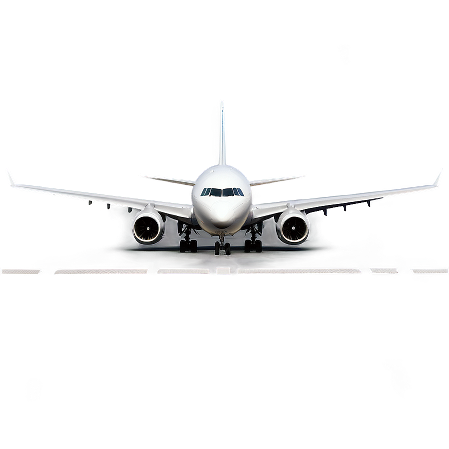 Airplane On Runway Png 61 PNG Image