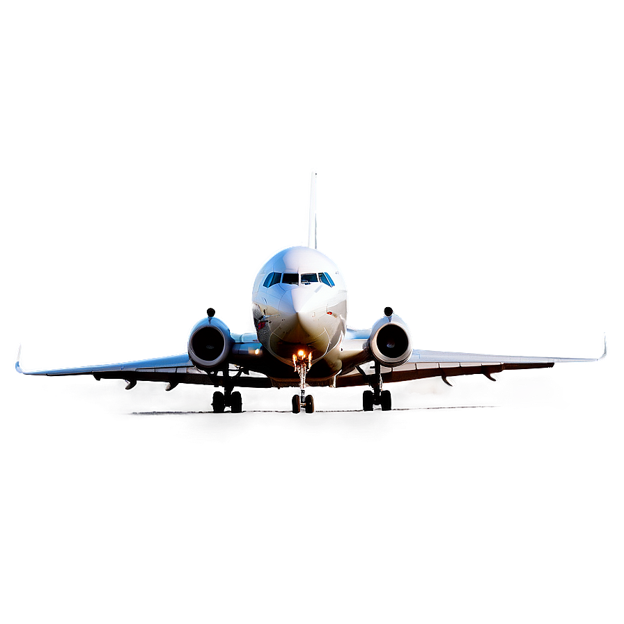 Airplane On Runway Png Qay PNG Image