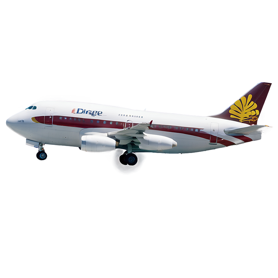 Airplane Over Ocean Png Lvc75 PNG Image