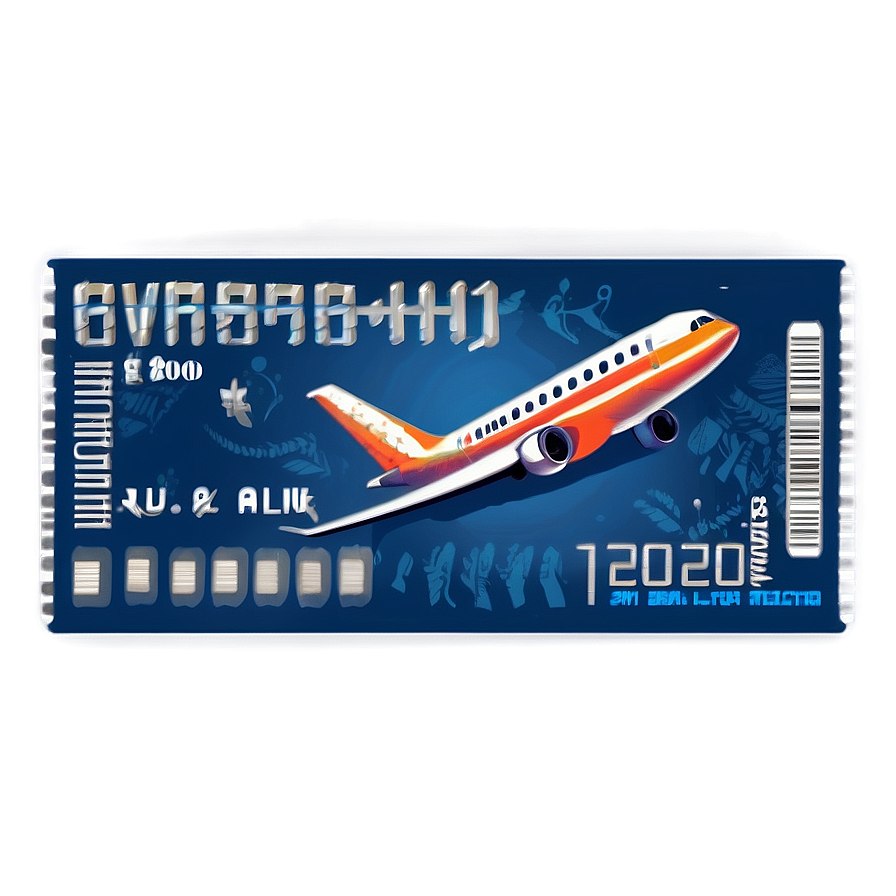 Airplane Ticket Png 74 PNG Image