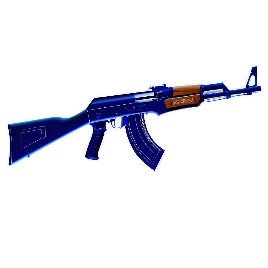 Ak 47 Firearm Blueprint Png 05252024 PNG Image