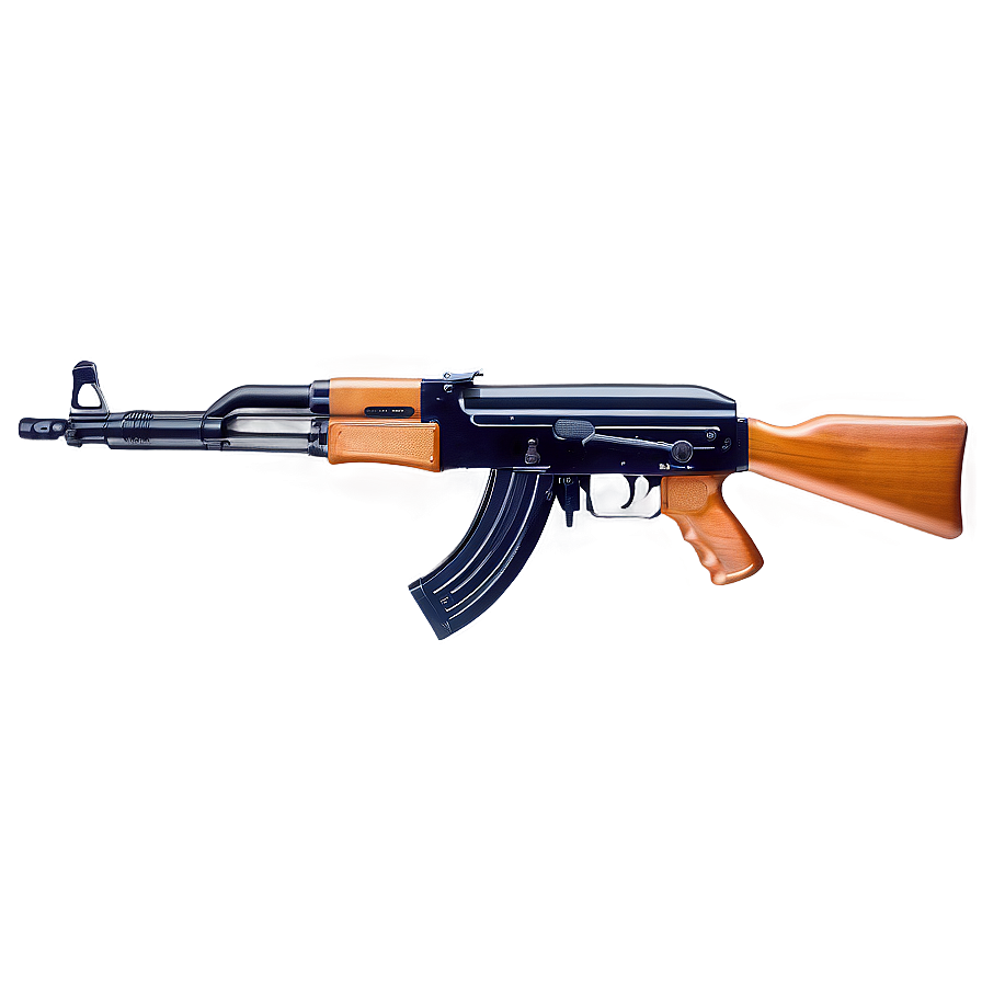 Ak 47 In Digital Art Png 05252024 PNG Image