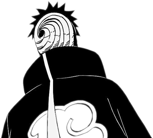 Akatsuki Member Iconic Cloak PNG Image