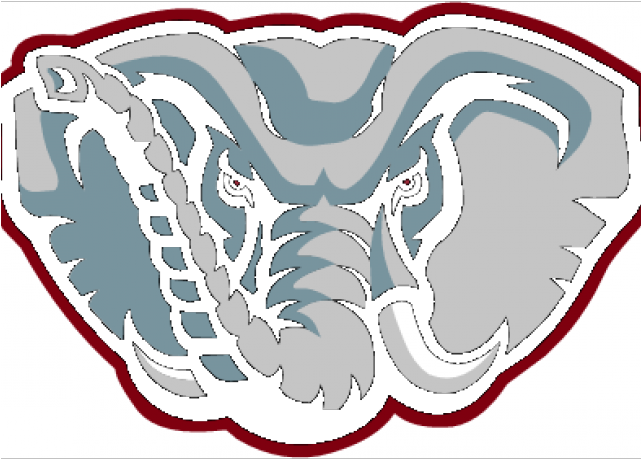 Alabama Crimson Tide Elephant Logo PNG Image