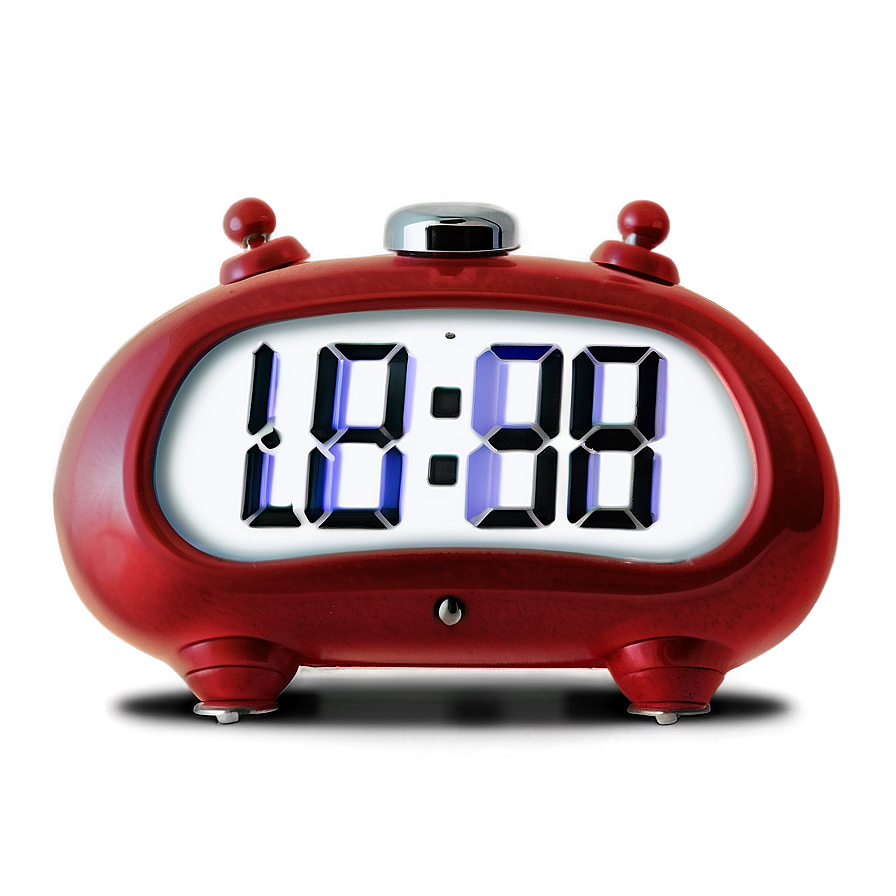 Alarm Clock Red Png 04292024 PNG Image